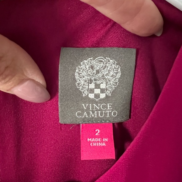 Fuchsia dress, size 2, Vince Camuto - Picture 3 of 3